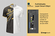 Men’s Sports T-shirt Mockup, a Shirt Mockup by image touch (Thumbnail 2 of 4)