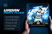 Urban Party DJ Flyer Template, a Flyer Template by Raytas Studio (Thumbnail 1 of 5)