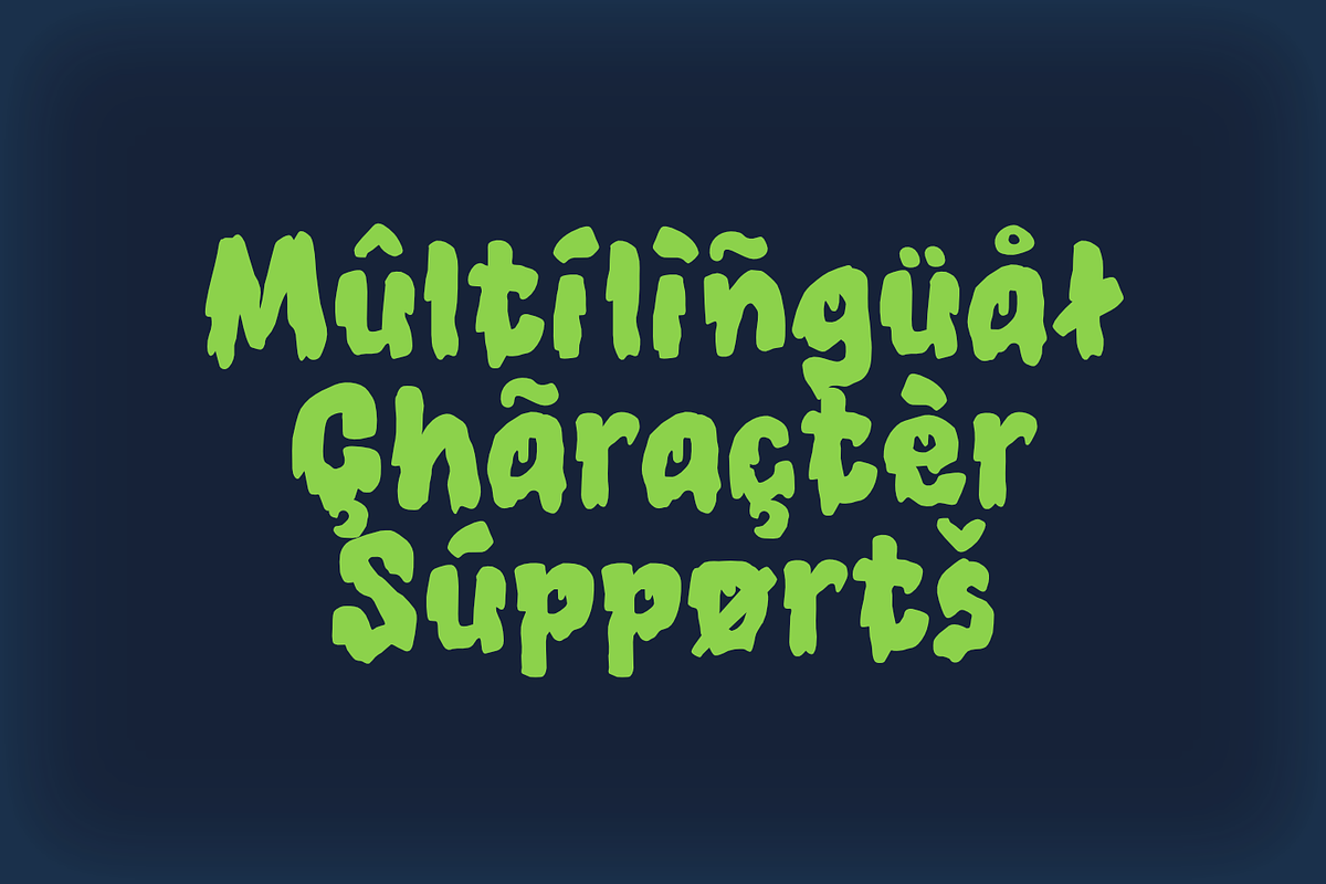 Zombice – Creepy Horror Font, a Font by TypeTasty Font (Photo 3 of 10)