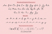 Standard Jeglek Font, a Script Font by Allouse Studio (Thumbnail 4 of 10)