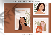 Abstract & Line Art BUNDLE - 4in1, a Person Illustration by ms Julia Nova (Thumbnail 8 of 13)