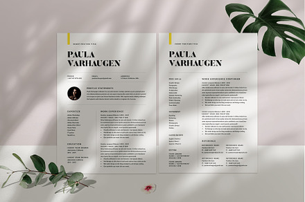 Resume & CV, a Resume Template by Occy Design