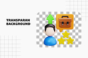 Job Resumes 3D Icons, an Object 3D Model by HacaStudio (Thumbnail 2 of 3)