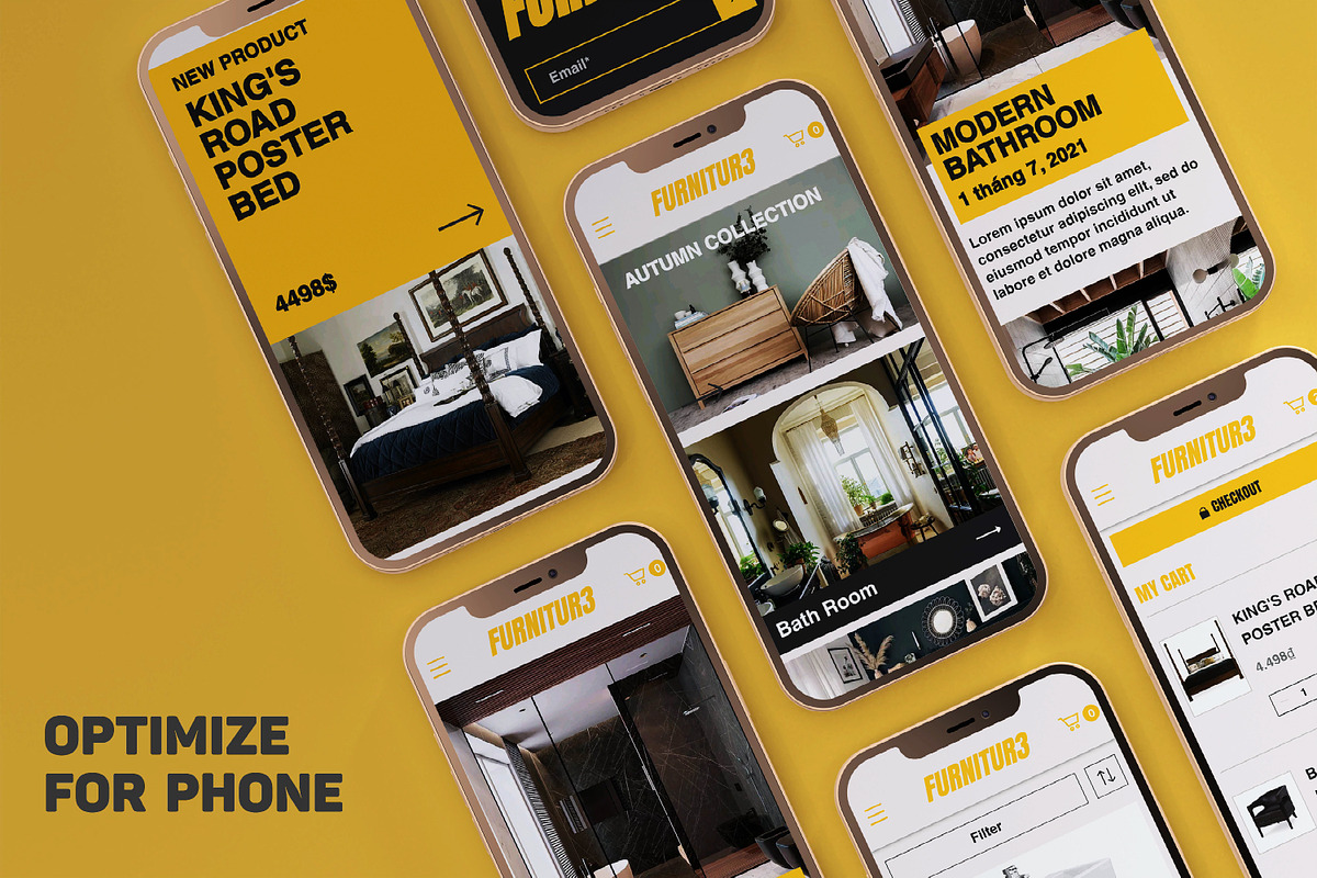 WIX TEMPLATE - WIX SHOP - WIX THEME, a Wix Template by iambao.ooo (Photo 7 of 8)