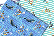 Watercolor nautical illustration, an Object Illustration by AkvarelRiver (Thumbnail 13 of 18)