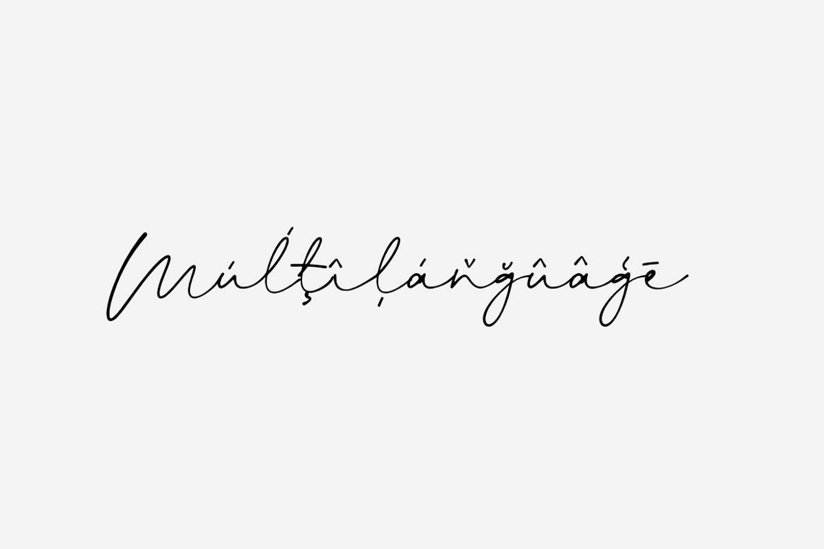 Script Fonts Duo, a Script Font by kavoon (Photo 9 of 9)