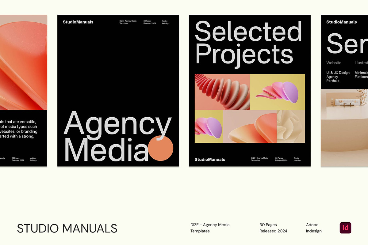 DIZE - Agency Media Templates, a Social Media Template by Studio Manuals (Photo 1 of 8)