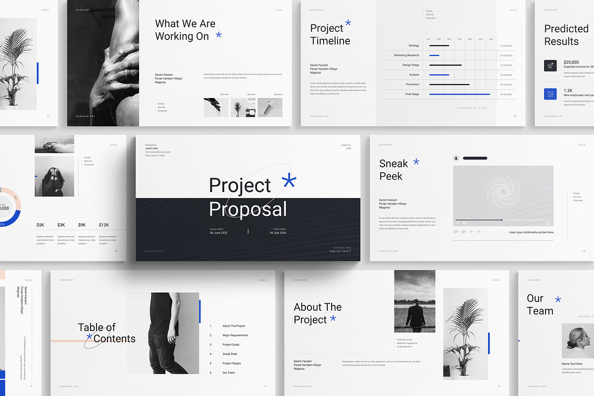 Project Proposal Presentation, a Presentation Template by E-Type (Photo 1 of 5)
