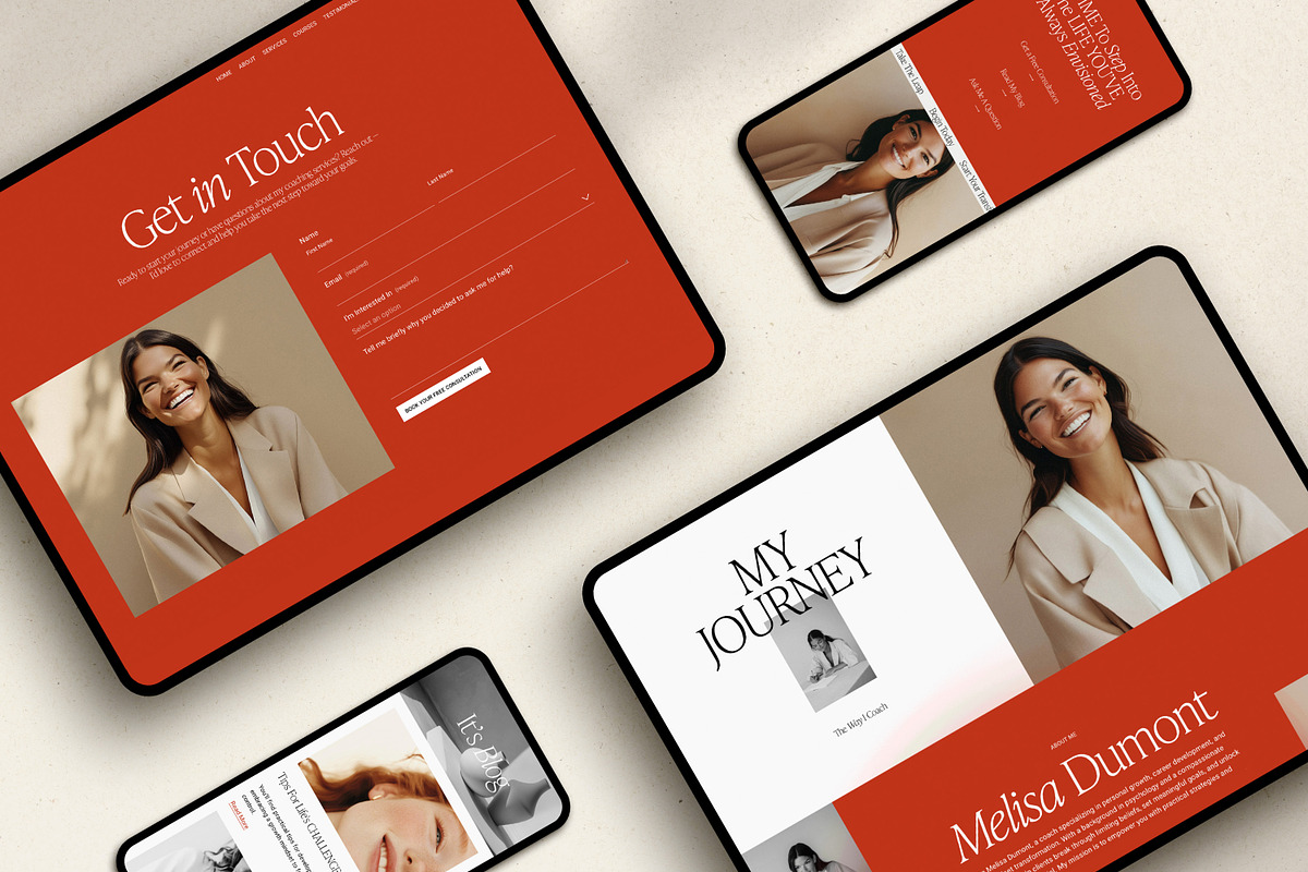 Squarespace 7.1 Website Template, a Squarespace Template by The Soft Voice (Photo 5 of 10)
