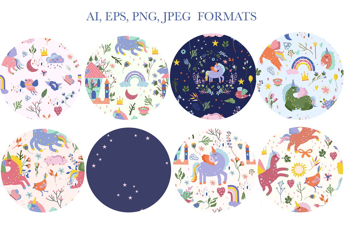 Magical Unicorns, big collections, an Animal Illustration by Usis (Photo 19 of 22)