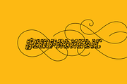 Sympathetic Font, a Font by BULENT YUKSEL (Thumbnail 2 of 10)