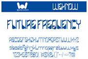 Future Frequency font, a Sans Serif Font by weknow (Thumbnail 1 of 8)