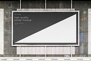 Subway Poster Mockup Bundle Metro, an Advertising Mockup by FoundImages (Thumbnail 3 of 61)