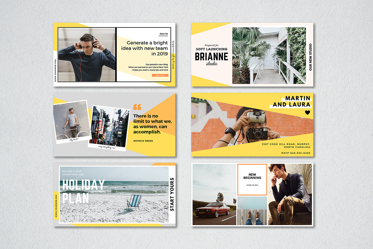 Bold Post Banners, a Social Media Template by Analogi Studio (Photo 3 of 7)
