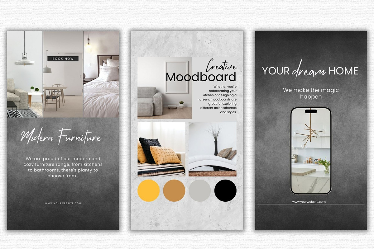 Furniture Shop Templates, a Social Media Template by Talipic Designs (Photo 5 of 8)
