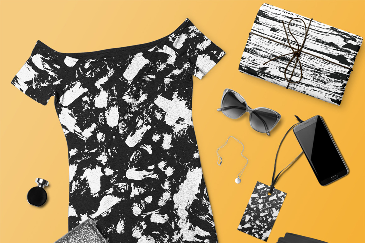32 Hand Drawn Seamless Patterns, a Pattern Graphic by Midstream (Photo 5 of 5)