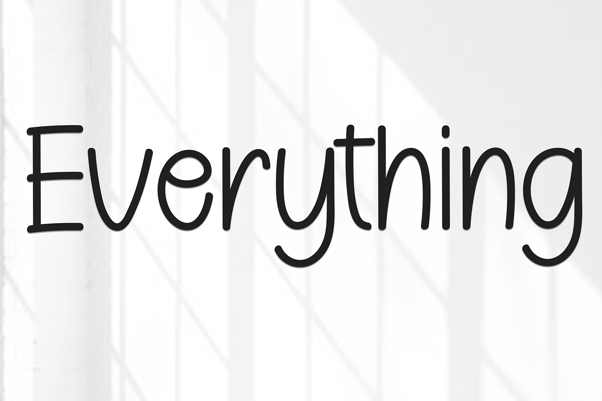 Ballpoint Writing, a Sans Serif Font by InermediaSTUDIO (Photo 5 of 7)