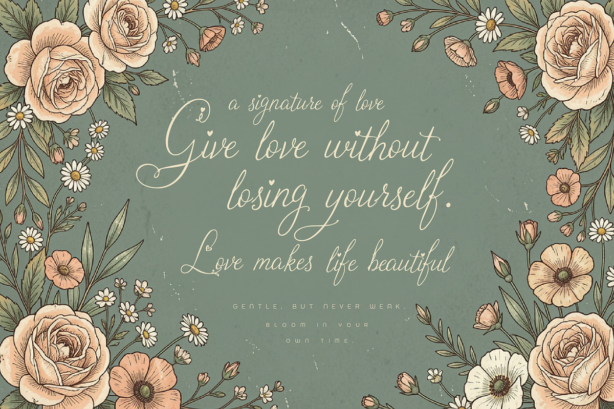 Arine Rosevaly - Romantic Script, a Script Font by HypeWorksCo (Photo 11 of 15)