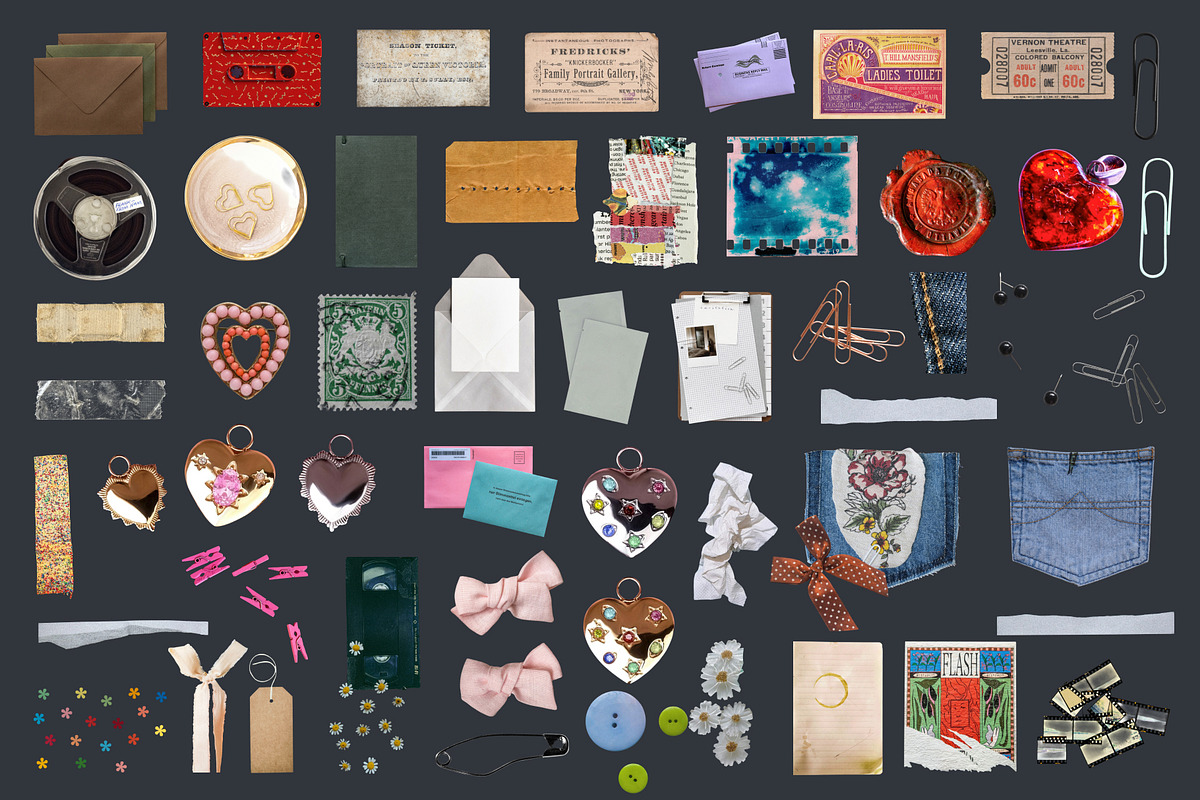 Analog Collage Kit Instant Frames, an Object Graphic by Anzhelika (Photo 9 of 12)