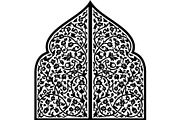 Islamic Arch Ornament Set, an Object Graphic by Designer_Momina (Thumbnail 17 of 18)