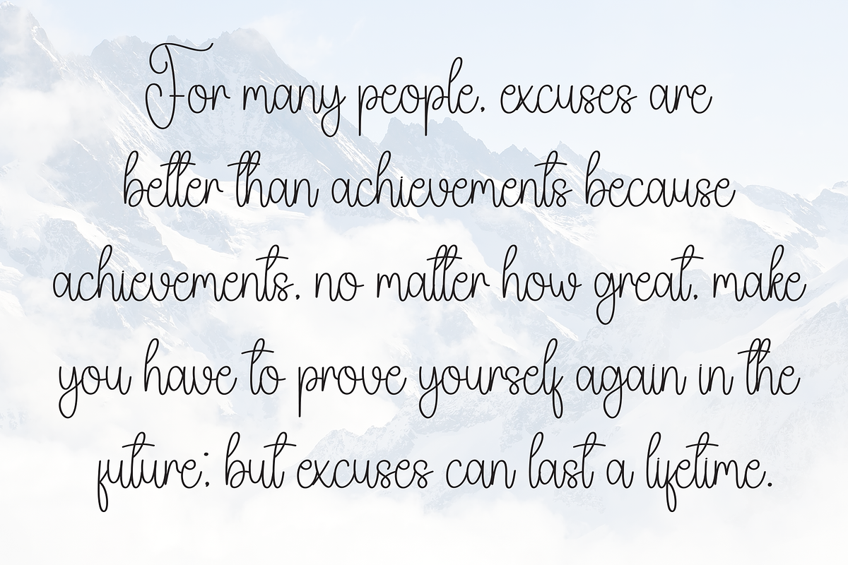 Notebook | Script Font, a Handwritten Font by Scratchones (Photo 6 of 8)