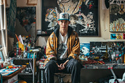 85 Artists in studio, an Arts & Entertainment Photo by Handmadefont (Thumbnail 70 of 88)