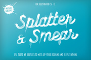 Splatter & Smear Brushes, a Brush Add-On by The Artifex Forge (Thumbnail 1 of 5)