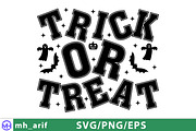 Trick or Treat SVG, Classic Hallowee, a Graphic by mh_arif (Thumbnail 1 of 4)