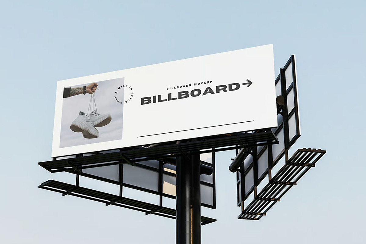 Billboard Mockup, an Advertising Mockup by Hubzway (Photo 2 of 5)