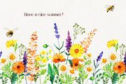 Honey Bee Summer Tea Clipart, a Food Illustration by TanyaOak (Thumbnail 12 of 12)