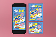 Kids Book Fair Flyer, a Flyer Template by graphicook (Thumbnail 3 of 3)