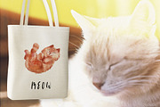 MEOW-MEOW watercolor kittens, an Animal Illustration by MarieNadorova (Thumbnail 2 of 5)