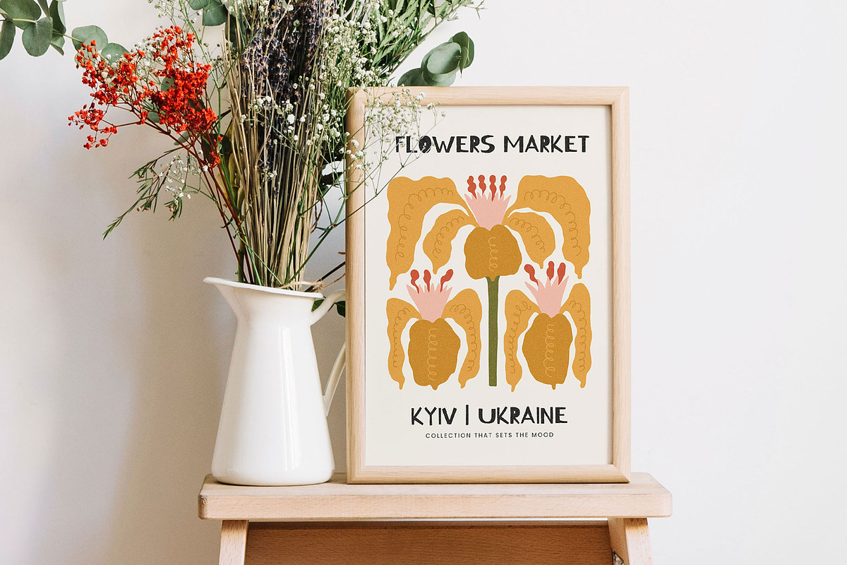 Primiry Flora | Wall Art Creator, an Object Graphic by Leleka.Store (Photo 4 of 20)