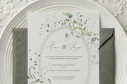 Watercolor Eucalyptus Green Floral, a Decorative Illustration by Veris Studio (Thumbnail 13 of 20)