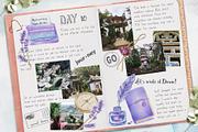 Lavender themed journal illustration, an Illustration by Kate Snitser (Thumbnail 6 of 7)
