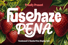 Condensed & Handwritten Display Font
