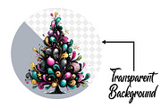 Christmas Tree Clipart, an Illustration by Pixels.Craft (Thumbnail 2 of 6)