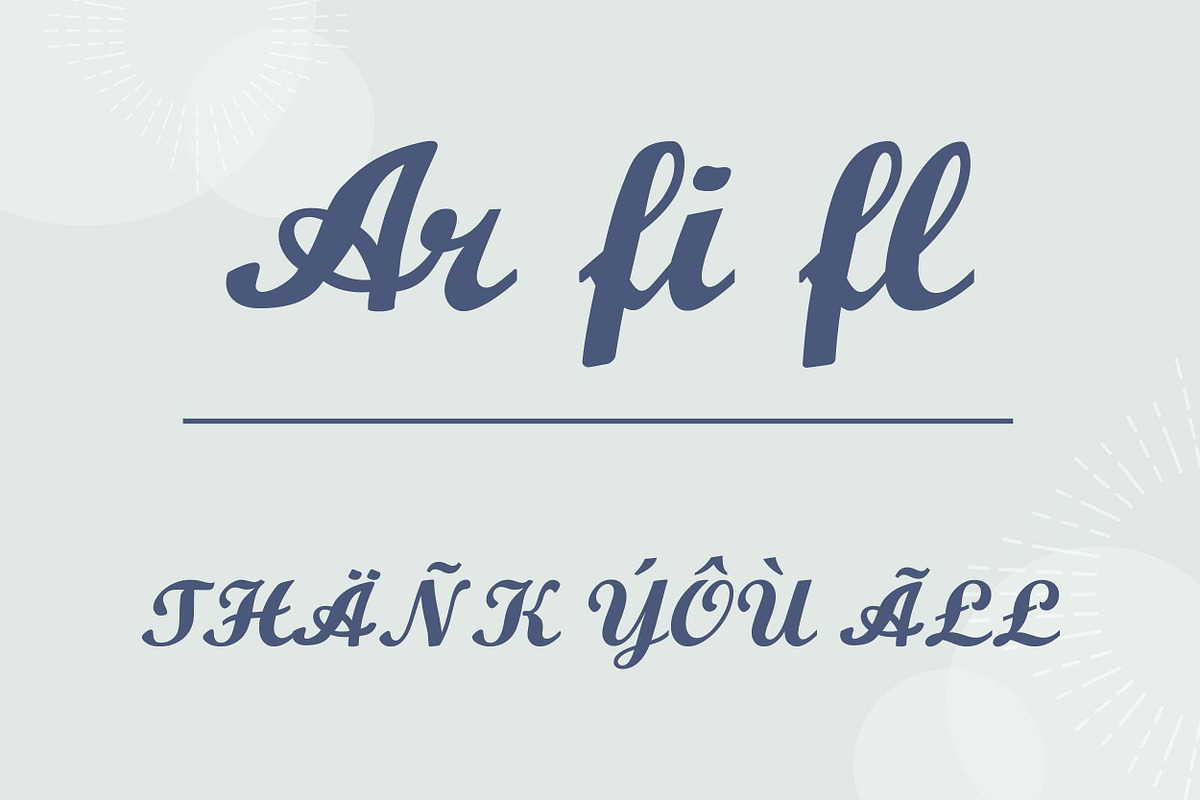 Arustin - Bold Script, a Script Font by Lemon Studio Type (Photo 8 of 8)