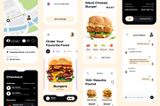 Grab Grub - Food Delivery App UI KIT, a Templates & Theme by Adom's UI House (Thumbnail 5 of 6)