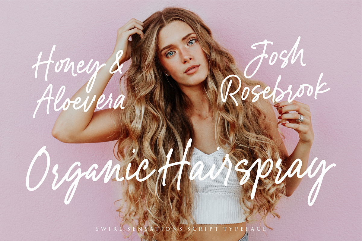 Swirl Sensations, a Script Font by RedyStudio (Photo 6 of 10)
