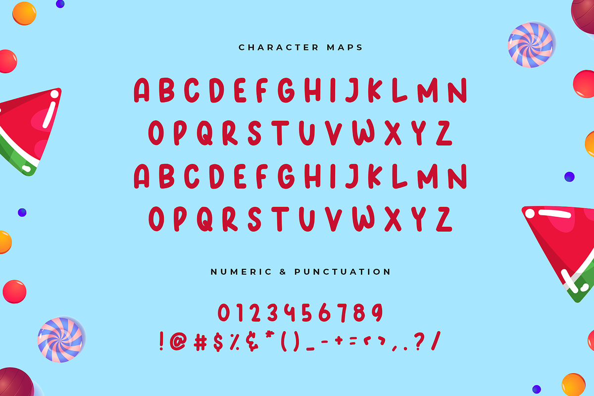 Candy Island New Kids Display Font, a Handwritten Font by RT Studio (Photo 9 of 12)