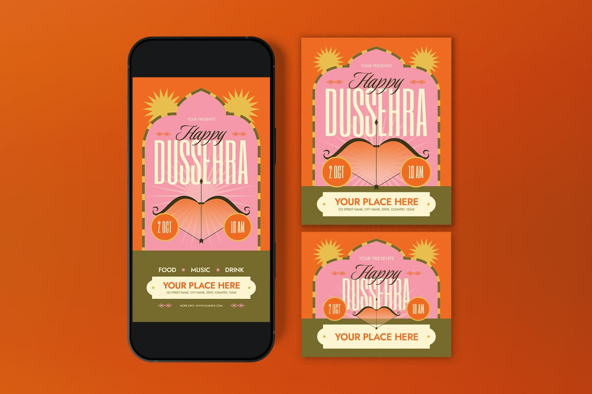 Happy Dussehra Flyer preview 3