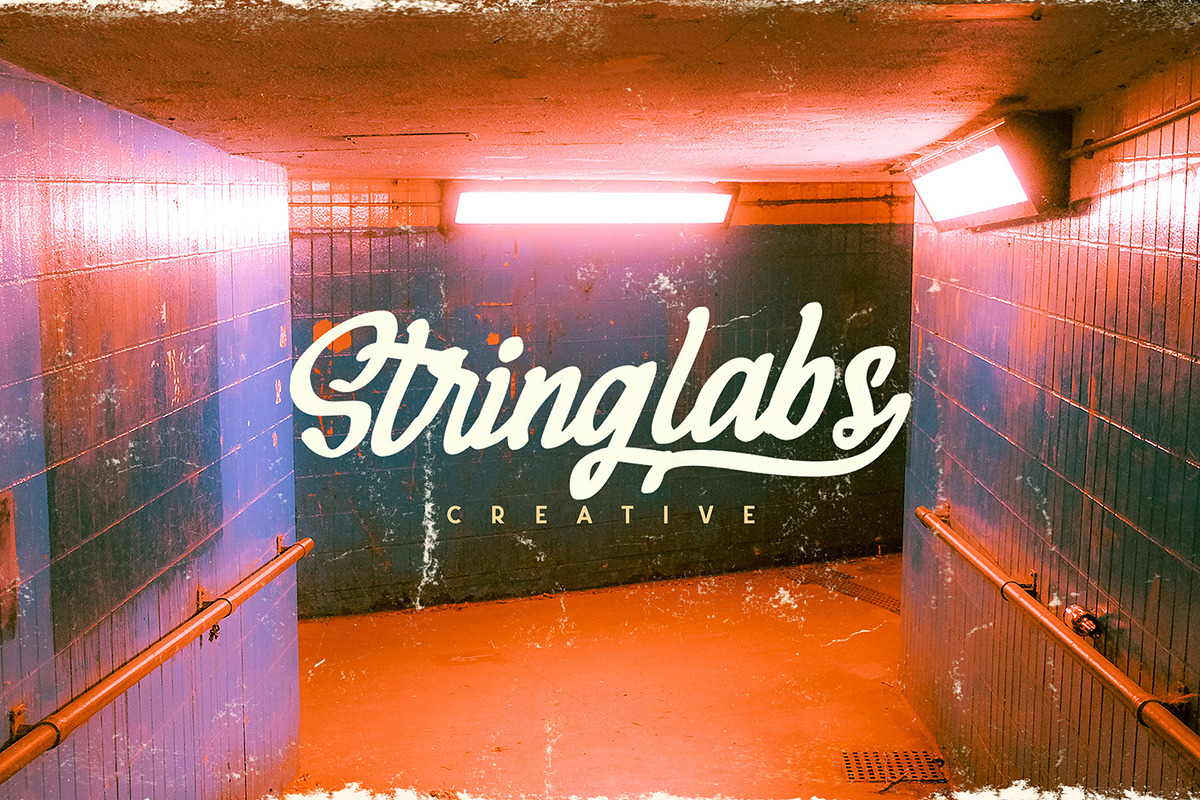 Megahunt - Brush Script Font preview 7