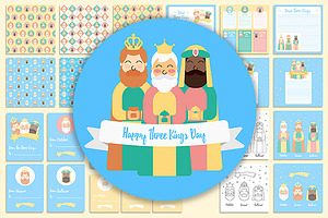 Three Kings Designs Christmas Set