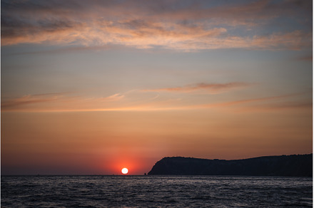 Dramatic Seascape over black sea, a Nature Photo by Igor Tichonow