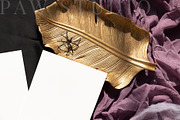 Halloween Card Mockup 5x7 2c5 fall, an Advertising Mockup by PawMockups (Thumbnail 4 of 10)