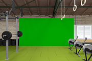 FITNESS GYM Mockup 04, an Advertising Mockup by Northern Kraft (Thumbnail 2 of 5)
