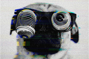 VHS Static Photoshop Effect