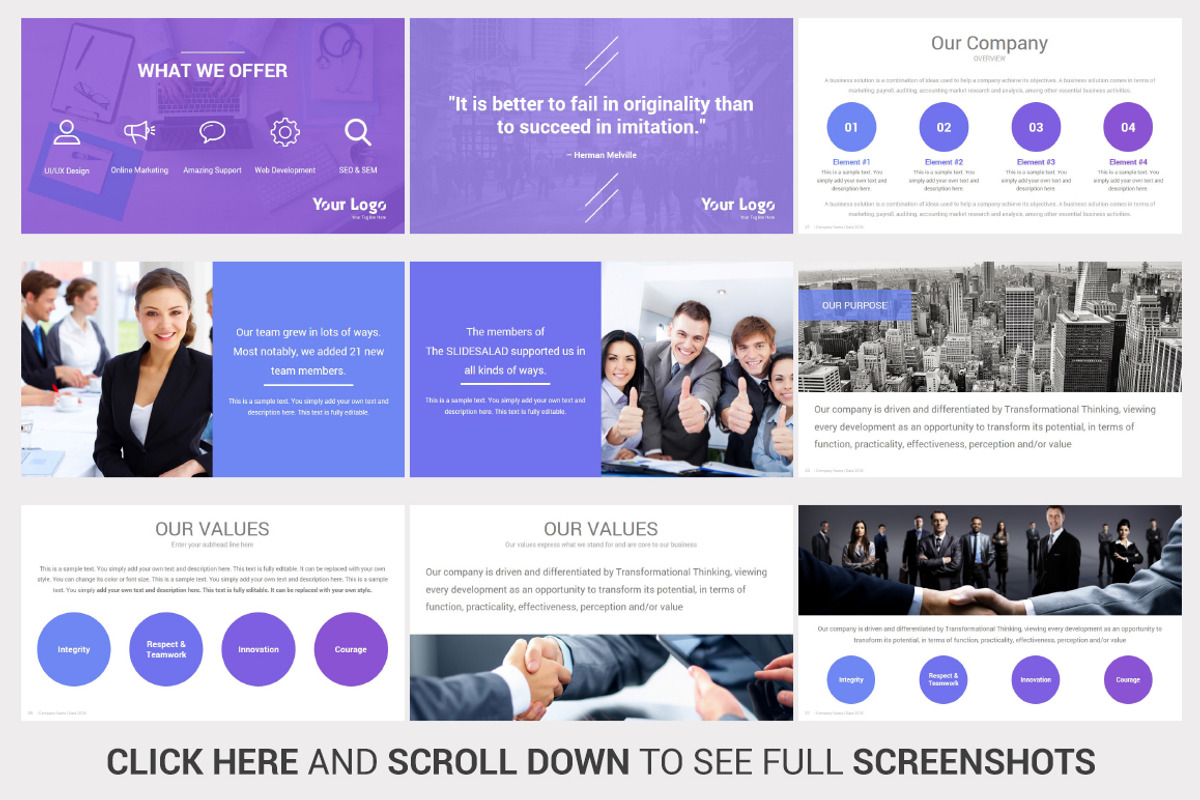 Best Sales Deck PowerPoint Template, a Presentation Template by SlideSalad (Photo 7 of 45)