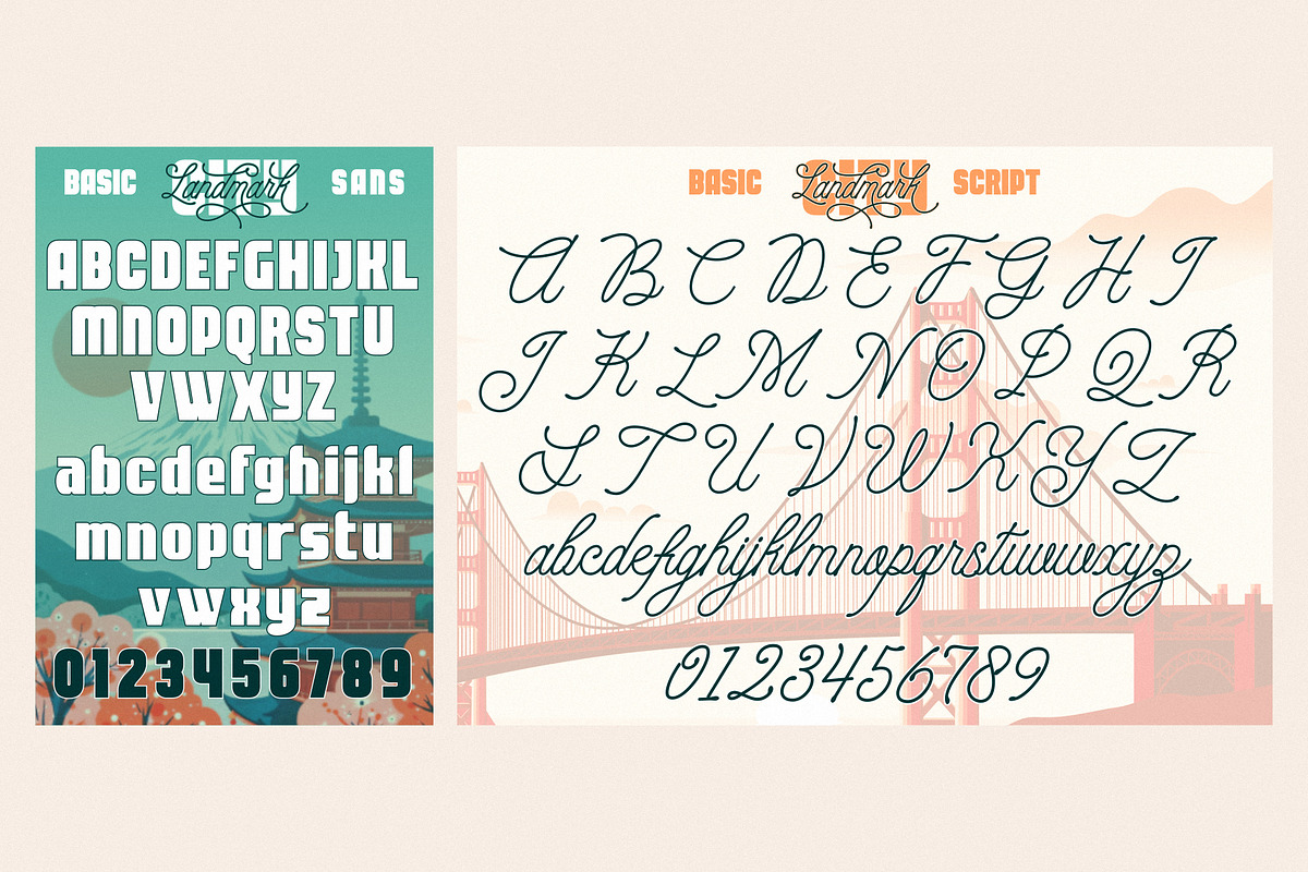 City Landmark, a Script Font by uncurve (Photo 6 of 9)